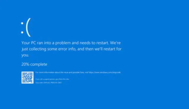 Otra vez. Los últimos parches de Windows 10 traen errores como caída de FPS, stuttering y hasta pantallazos azules, según usuarios. Foto: Genbeta