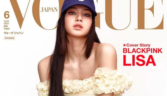 Lisa de BLACKPINK es una idol K-pop con gran influencia en la moda. Foto: Vogue Japón