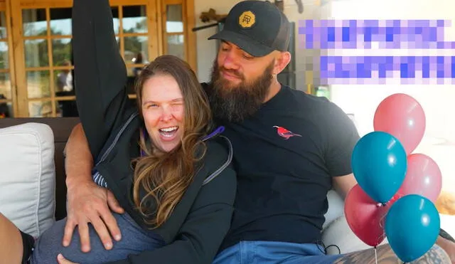 Ronda Rousey y su esposo Travis Browne anunciaron que esperan un bebé. Foto: YouTube
