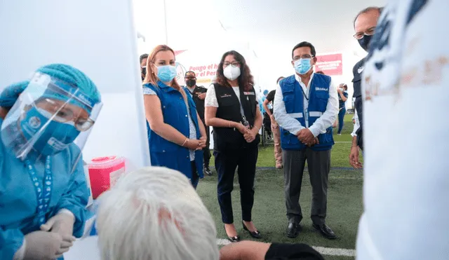 Gobierno continúa implementando nuevos centros de vacunación en Lima. Foto: PCM
