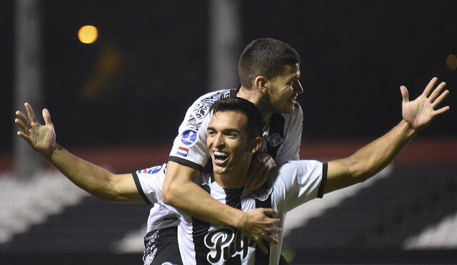 Libertad derrotó a Palestino en la fecha 1 del Grupo F de la Copa Sudamericana 2021. Foto: AFP