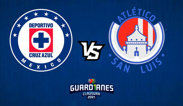 Cruz Azul y Atlético San Luis juegan por la fecha 16 del Torneo Guardianes 2021 de Liga MX. Foto: composición de La República