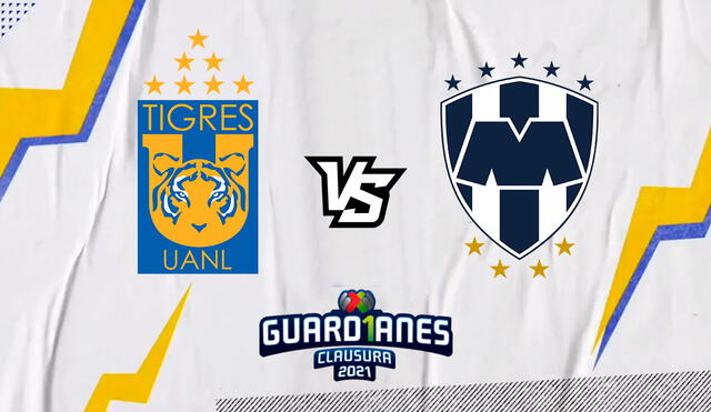 Tigres y Monterrey juegan este sábado por la fecha 16 del Torneo Guardianes 2021 de Liga MX. Foto: composición de La República