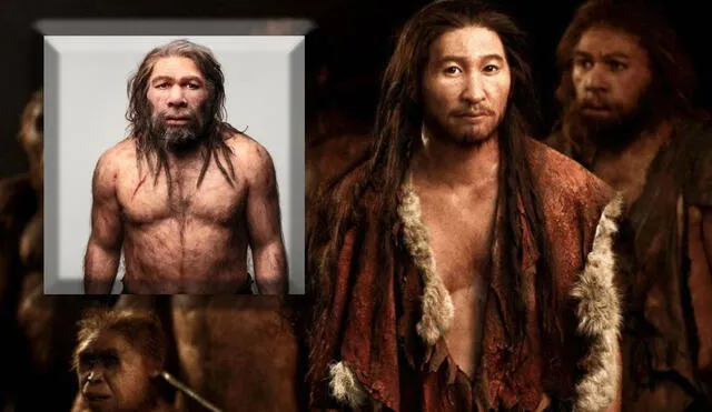 Según una investigación subida a la revista Nature, hace 45.000 años, Homo sapiens y neandertales se vincularon con más frecuencia de lo que se pensaba. Foto: composición / El Universo / S. Entressangle / E. Daynes