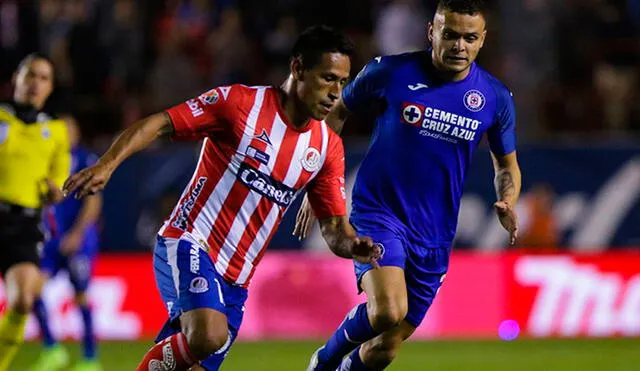 Cruz Azul lleva ventaja sobre San Luis en el historial entre ambos clubes. Foto: Liga MX