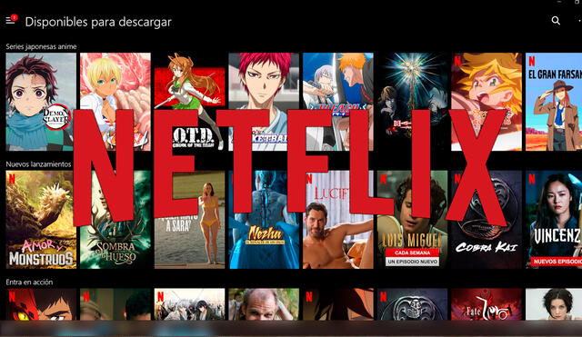 Netflix permite descargar un total de 100 títulos en un mismo dispositivo. Foto composición: La República
