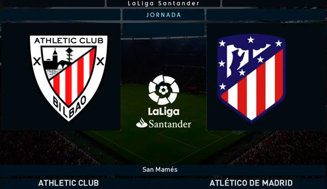 Athletic Bilbao y Atlético de Madrid juegan este domingo por la fecha 32 de LaLiga Santander. Foto: Twitter / @officialpes