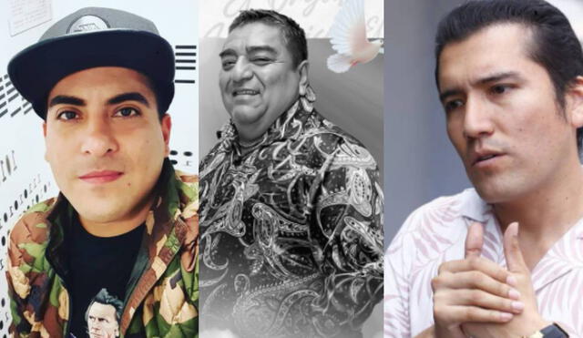 Los cantantes se despidieron del vocalista de Explosión de Iquitos. Foto: difusión
