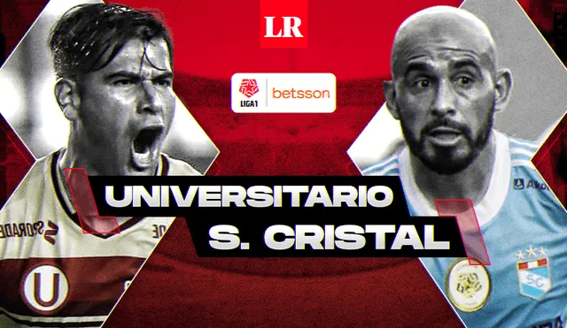 Enzo Gutiérrez y Marcos Riquelme serán los '9' del clásico Universitario vs. Cristal en el Estadio Nacional. Foto: composición de Gerson Cardoso/GLR