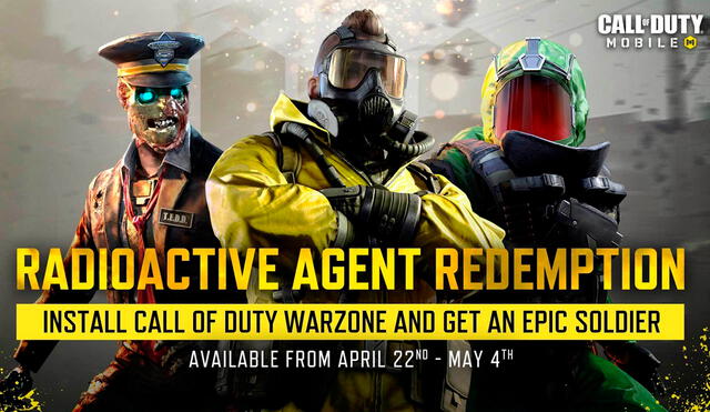 Los fans de Call of Duty: Mobile podrán conseguir gratis los soldados épicos desde el 22 de abril hasta el 4 de mayo. Foto: Activision