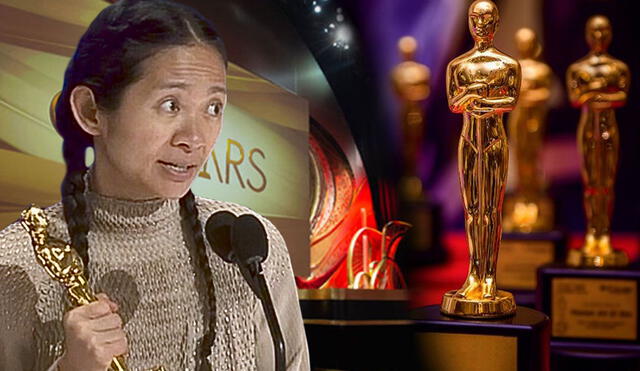 Chloé Zhao. Se llevó el Óscar a mejor director. Foto: difusión