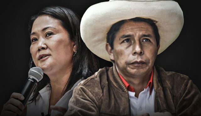 Castillo y Fujimori se van a enfrentar en la segunda vuelta presidencial el próximo 6 de junio. Foto: composición/La República