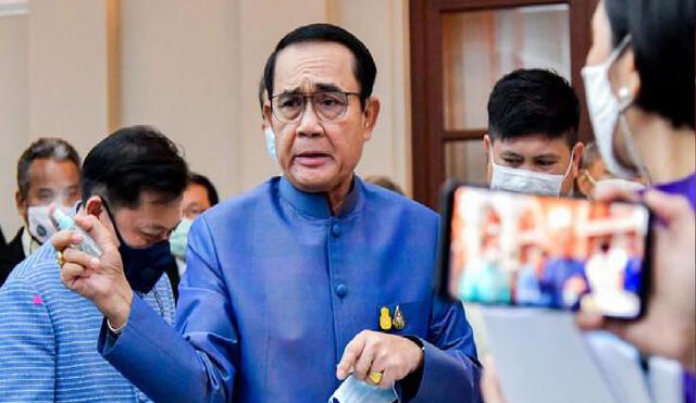 El primer ministro de Tailandia, Prayut Chan-ocha, deberá pagar una multa de 190 dólares, informaron las autoridades. Foto: EFE