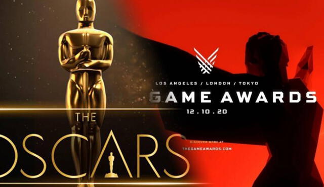 La última edición de los Óscar fue de las menos sintonizadas en los últimos años, mientras que las cifras de The Game Awards siguen creciendo. Foto: Academy Awards/TGA