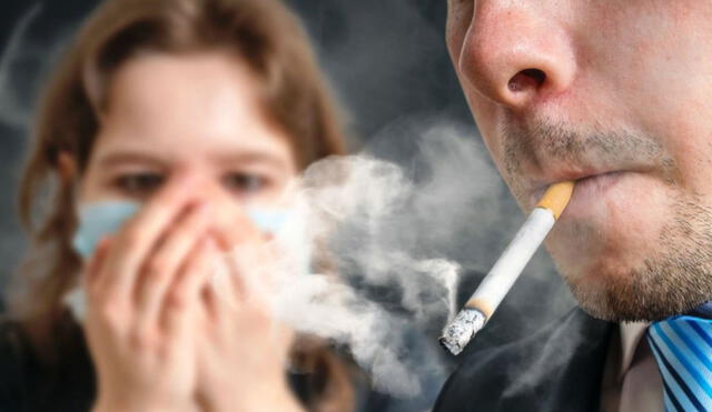 Algunas personas no fumadoras pueden inhalar humo de tabaco durante varios años. Foto: difusión