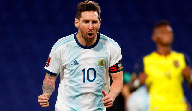 Lionel Messi lleva anotados 71 goles con la camiseta de su selección. Foto: EFE