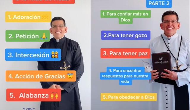 El padre tiene como objetivo estudiar la carrera de Ciencias de la Comunicación. Foto: captura de YouTube