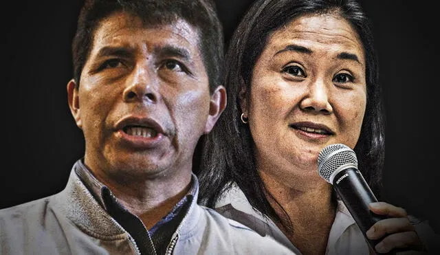 Fujimori y Castillo se enfrentarán en la segunda vuelta electoral el próximo 6 de junio. Foto: composición/La República