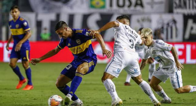 El Boca Juniors vs. Santos se jugará desde las 7.30 p. m. (hora peruana). Foto: EFE