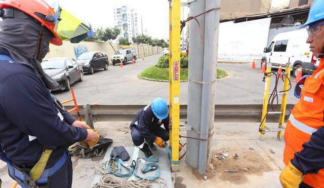 Los cortes de luz programados se dan por mantenimiento de la red eléctrica en diferentes distritos de Lima y Callao. Foto: difusión