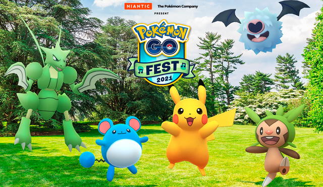 El evento Pokémon GO Fest 2021 durará dos días: 17 y 18 de julio. Foto: Niantic