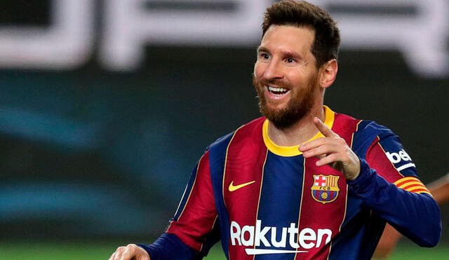Lionel Messi ya conquistó la Copa del Rey en la temporada 2020/21. Foto: EFE
