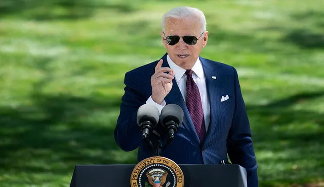Joe Biden tendrá la noche de este miércoles su primer discurso ante el Congreso de Estados Unidos. Foto: AFP