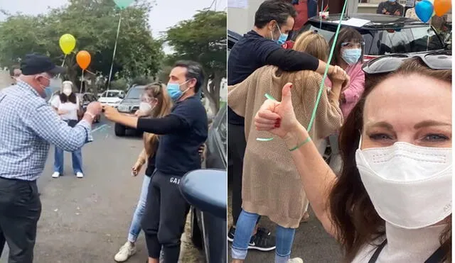 Amigos de Diego Dibós y vecinos de la zona también se sumaron a los saludos. Foto: captura Instagram