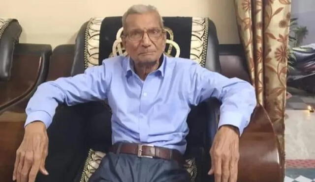 Narayan Dabhalkar, de 85 años, fue avisado por los médicos de que su situación era crítica, pero quedó impactado por las súplicas de la esposa de un hombre de 40 años. Foto: difusión