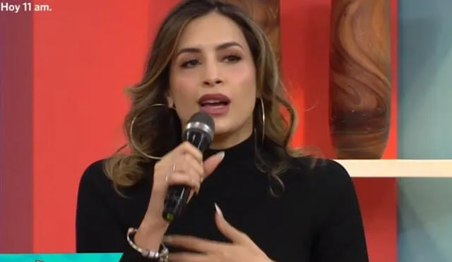 Milett Figueroa habla sobre su debut en la nueva temporada de El artista del año. Foto: captura de América TV