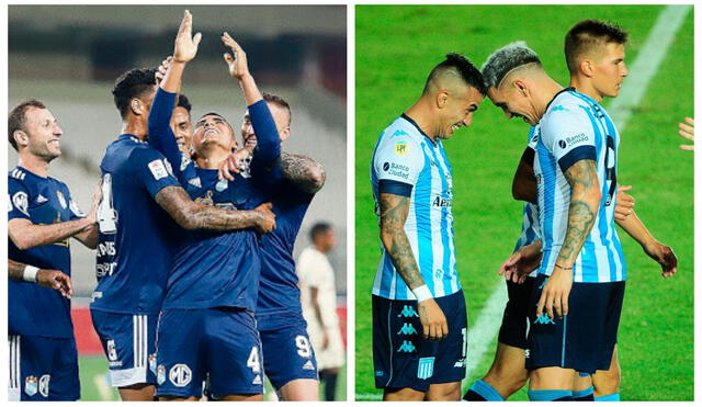 Sporting Cristal vs Racing de Santander se enfrentan por la segunda fecha de la Copa Libertadores. Foto: Composición LR