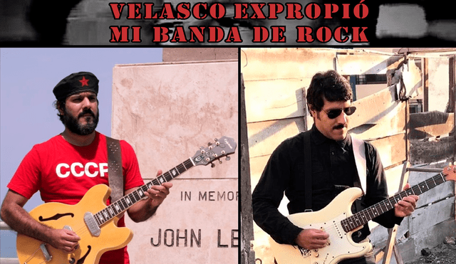 Roberto Arias lanza una canción rockera que evoca a modo de parodia las épocas del Gobierno Revolucionario de las Fuerzas Armadas. Foto: Difusión