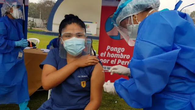 Según viceministro de Salud, Gustavo Rosell, se proyecta a inocular a 18.000 internos de ciencias de salud. Foto: Pamela Advíncula / URPI-LR