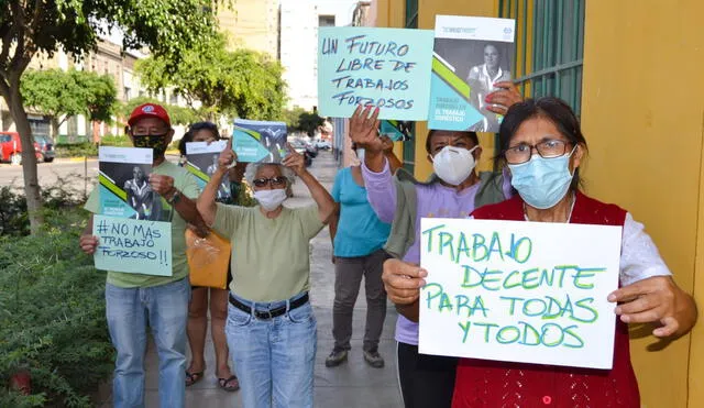 Sector hogar pide que se cumpla con la Resolución Legislativa Nº 31160, en la que el Perú se compromete a identificar, liberar y proteger a las víctimas de trabajo forzoso. Foto: difusión