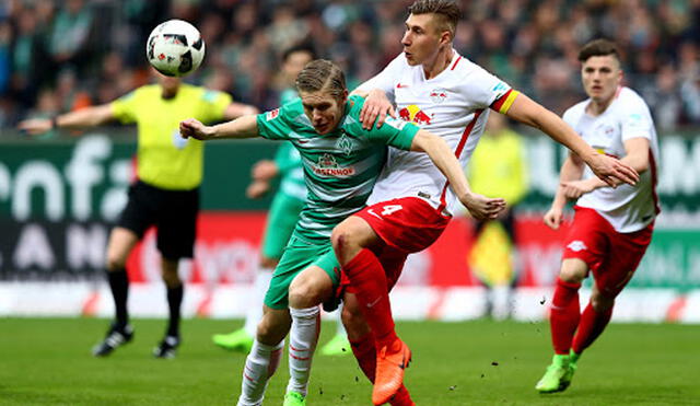 Werder Bremen vs RB Leipzig será uno de los encuentros más vibrantes de este 30 de abril. Foto: difusión