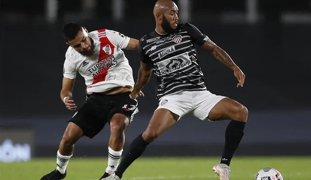 Junior lleva cuatro derrotas seguidas ante River por Libertadores. Foto: AFP