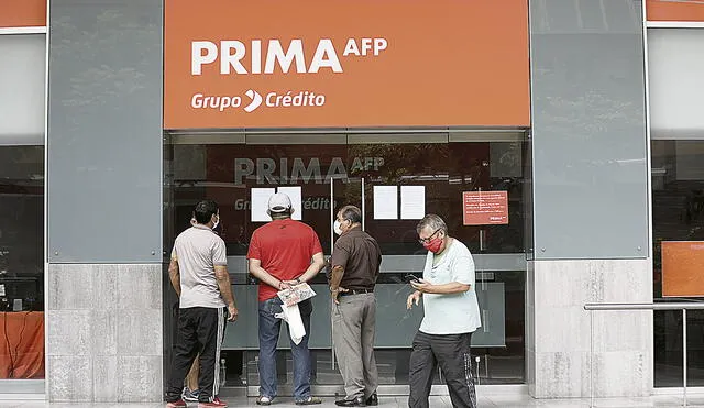 Alcance. Cerca de 5,1 millones de afiliados a las AFP podrán retirar sus fondos. Foto: Rodolfo Contreras/La República