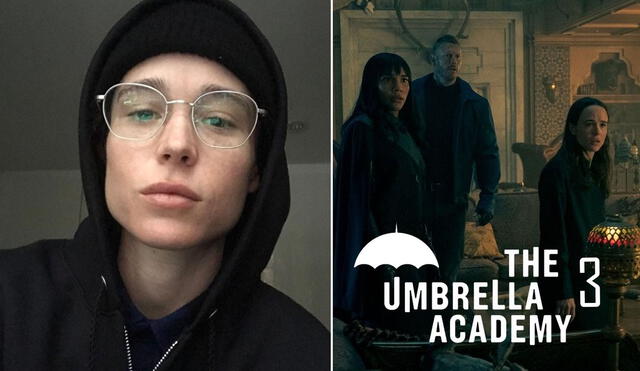 The Umbrella academy 3 se basará en los cómics de Gerard Way. Foto: Instagram Elliot Page / Netflix
