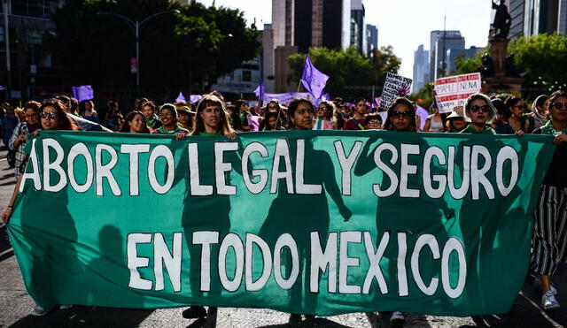 El aborto solo es legal sin importar las causales en Oaxaca y Ciudad de México. Foto: AFP