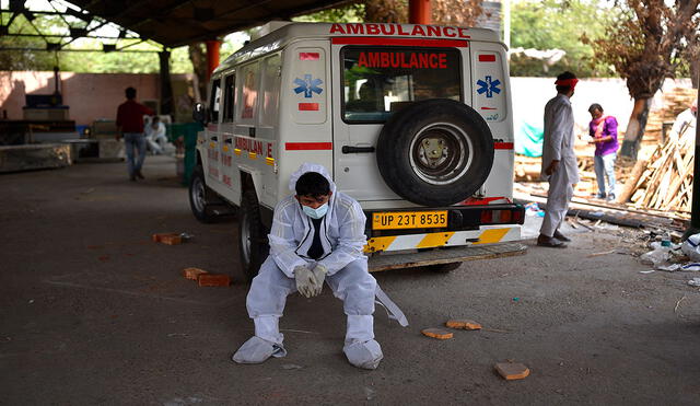 El sistema de salud de la India padece como nunca antes en la pandemia del coronavirus. Foto: EFE