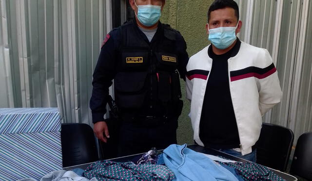 Detenido fue conducido a Comisaría Ayacucho. Foto: PNP