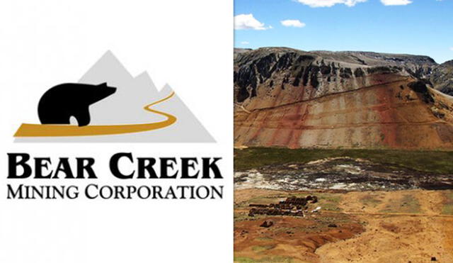 Bear Creek. Corani tiene un potencial de 49 millones de onzas de plata durante los tres primeros años de operaciones. Foto: difusión
