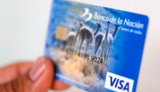 La tarjeta puede utilizarla para realizar compras en los comercios afiliados a Visa a nivel mundial. Foto: Banco de la Nación