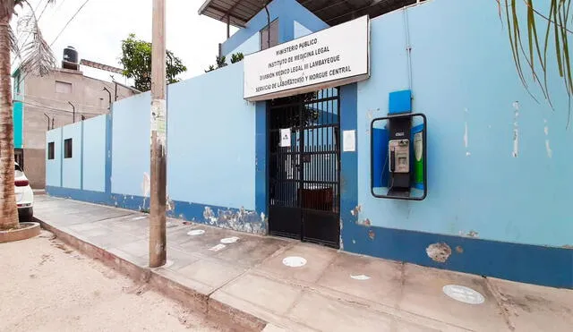 El cuerpo de la víctima fue trasladado a la morgue de Chiclayo para las diligencias de ley. Foto: La República