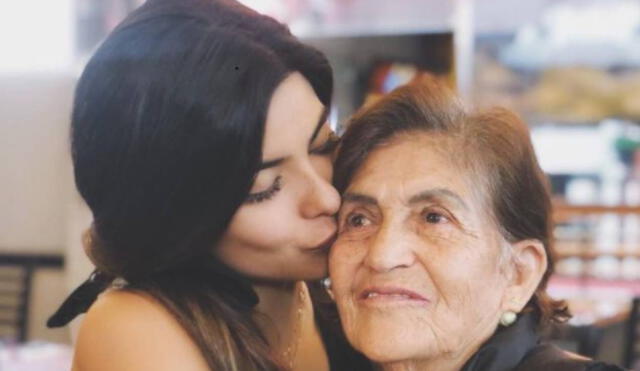 “Les cuento que ayer estuve todo el día con mi abuelita", empezó el mensaje de la ex chica reality. Foto: Ivana Yturbe / Instagram