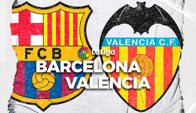 FC Barcelona y Valencia juegan este domingo por la jornada 34 de LaLiga Santander. Foto: composición de La República