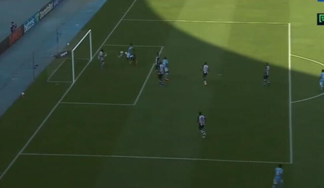 Alejandro Hohberg anotó su segundo gol consecutivo en la Liga 1. Foto: captura Gol Perú.