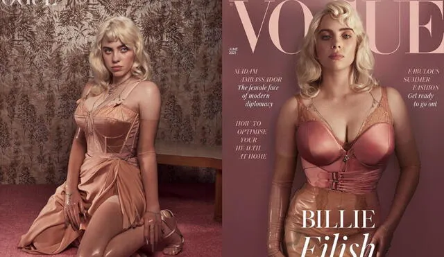 La joven cantante sorprende con un look renovado para la portada de Vogue UK. Foto: Instagram