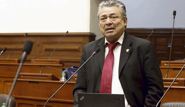 Congreso. Rolando Ruiz (AP), presidente de la comisión. Foto: Congreso
