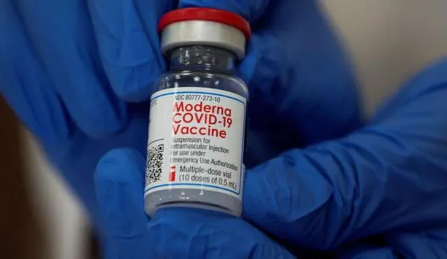 La dosis de Moderna es consideraba una de las más eficaces contras las variantes de la COVID-19. Foto: EFE
